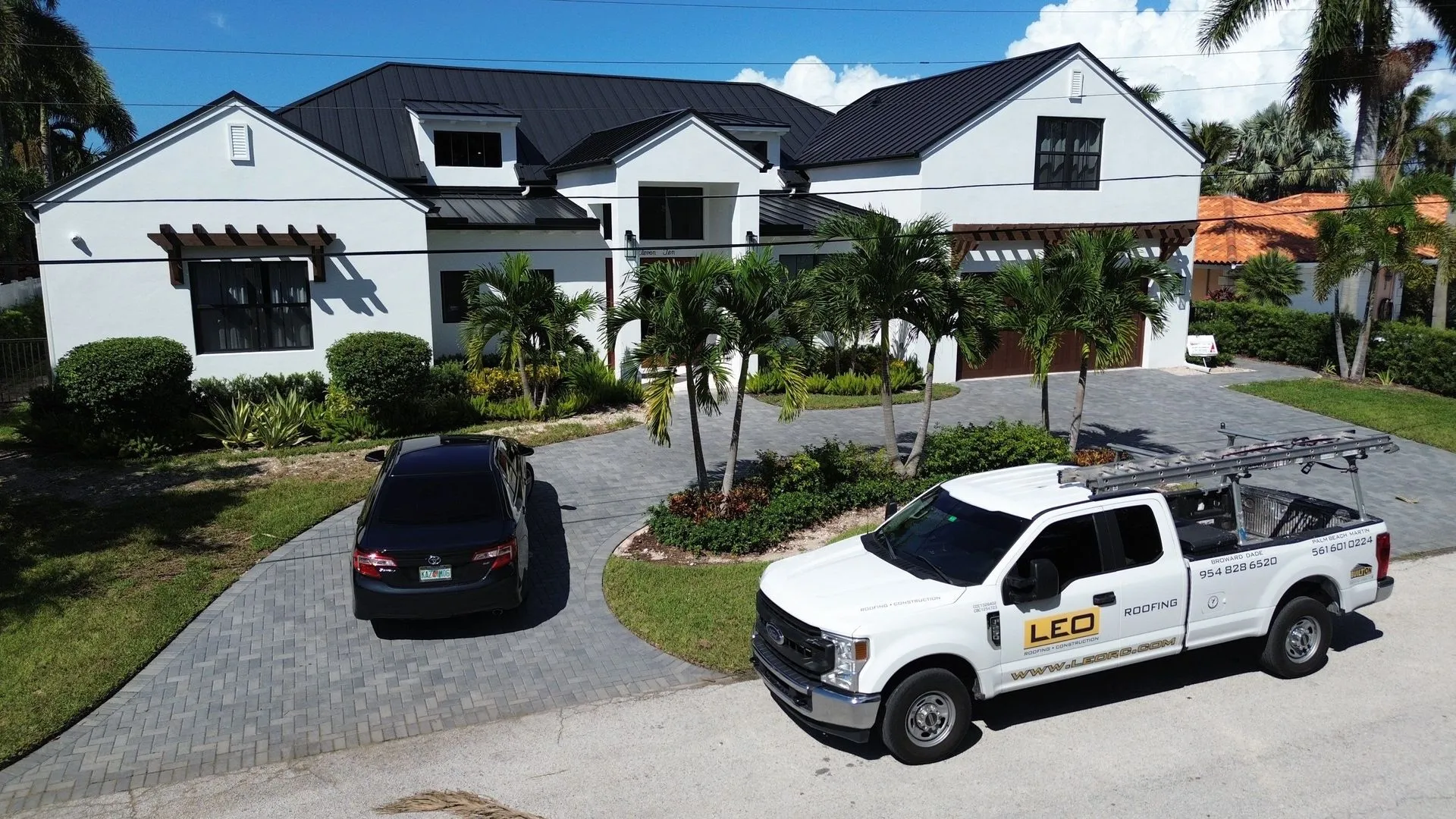 Leo Roofing project in Palm Beach County